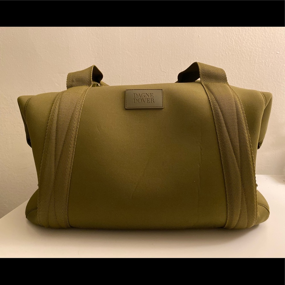 Dagne Dover Large Duffle In Moss